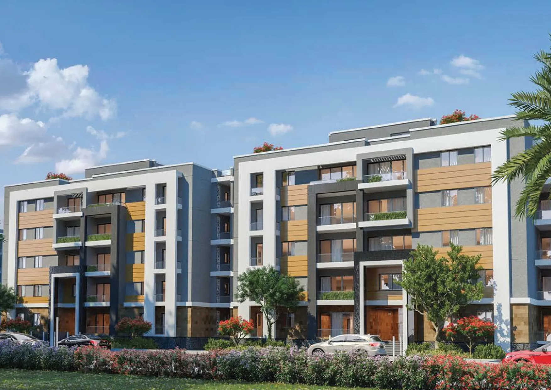 Apartment for sale in Jayd in New Cairo of 156 m² with 3 bedrooms