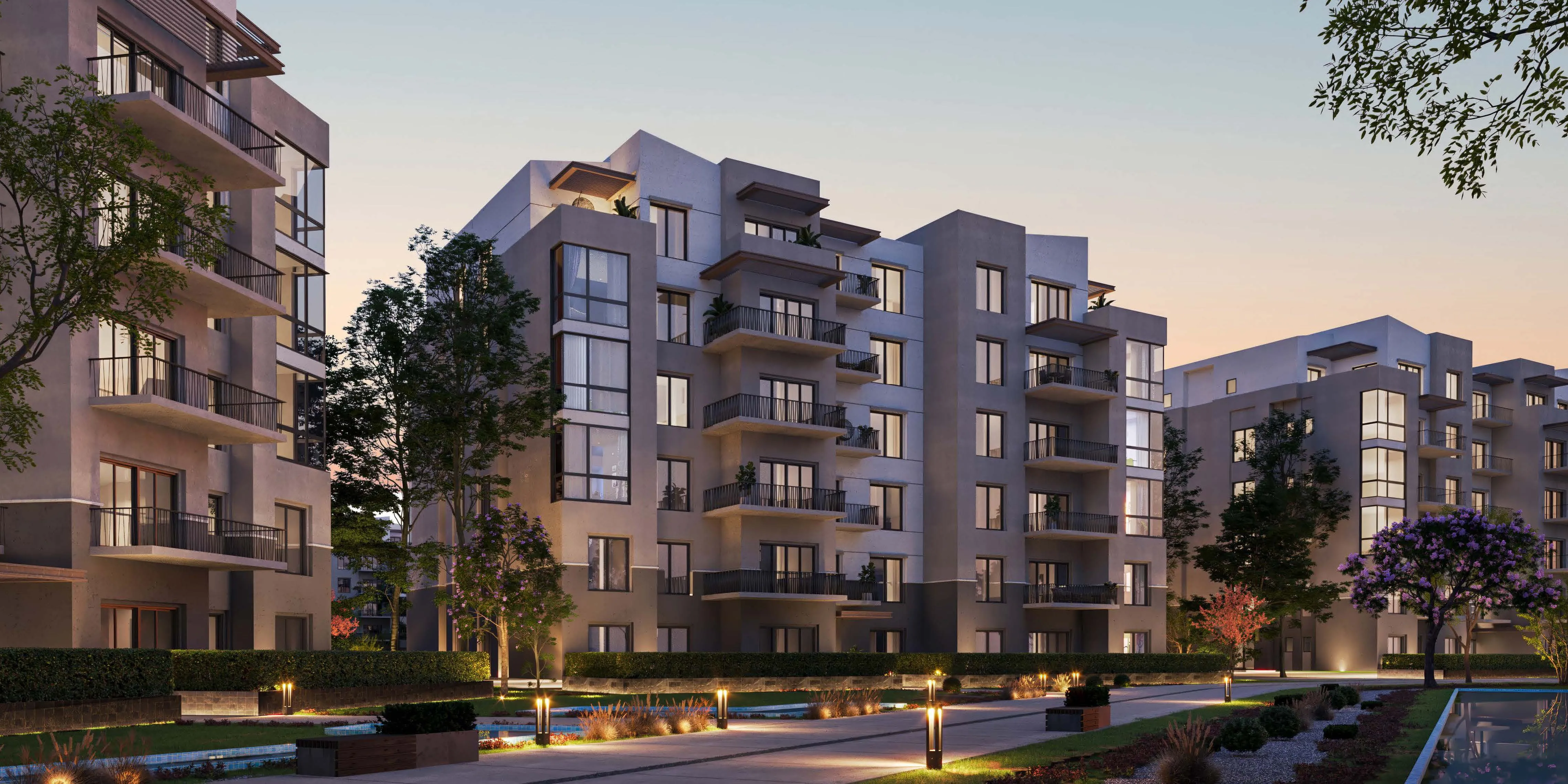 Apartment for sale in Hyde Park in 6th settlement of 72 m² with 1 bedrooms