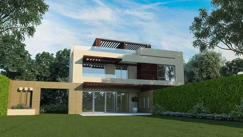 Twinhouse for sale in UpVille Wady El Nile in 6th of October City of 425 m² with 3 bedrooms