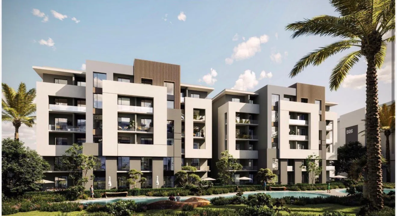 Apartment for sale in Acasa Mia in New Cairo of 116 m² with 2 bedrooms