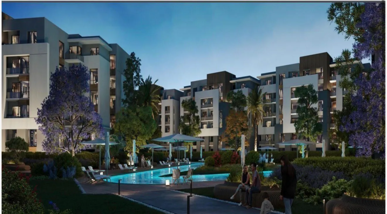 Apartment for sale in Acasa Mia in New Cairo of 116 m² with 2 bedrooms