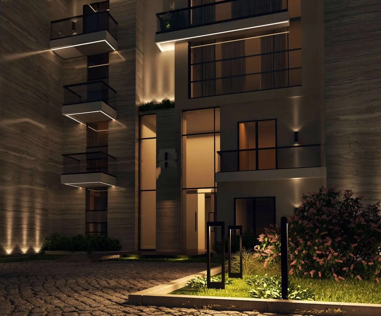Apartment for sale in Sun Capital in October Gardens of 77 m² with 1 bedrooms
