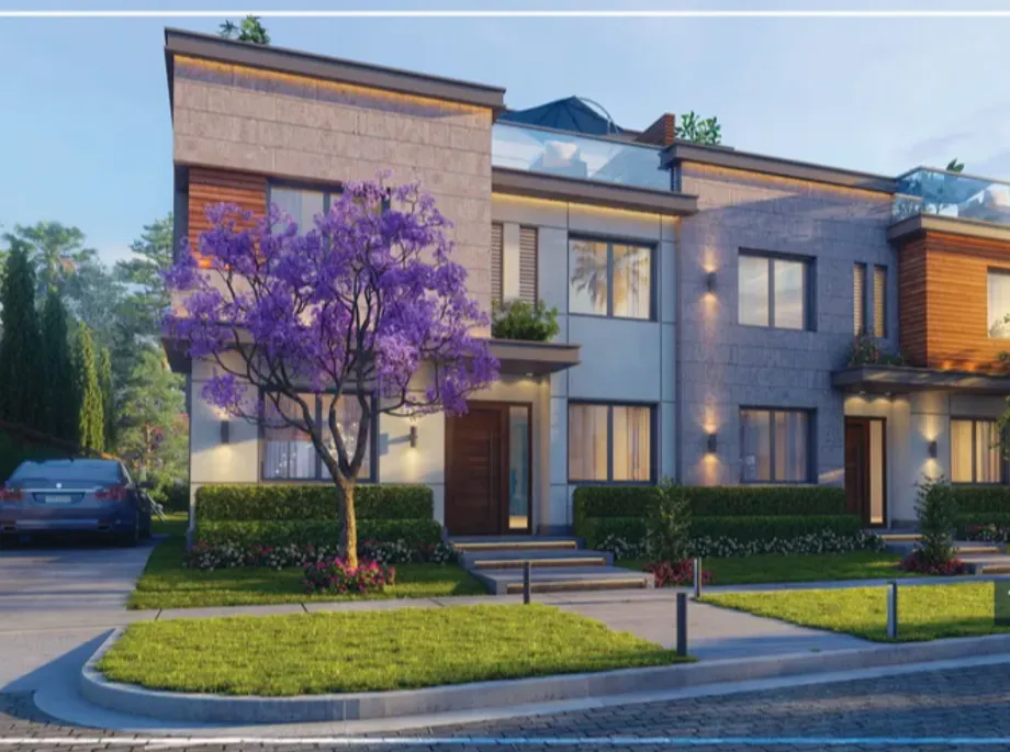 Twinhouse for sale in Azzar New Cairo in Golden Square of 264 m² with 4 bedrooms