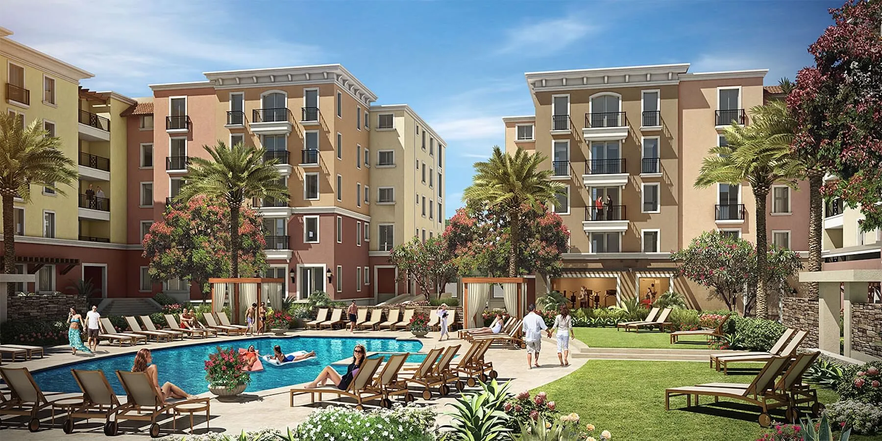 Apartment for sale in Mivida in New Cairo of 200 m² with 3 bedrooms