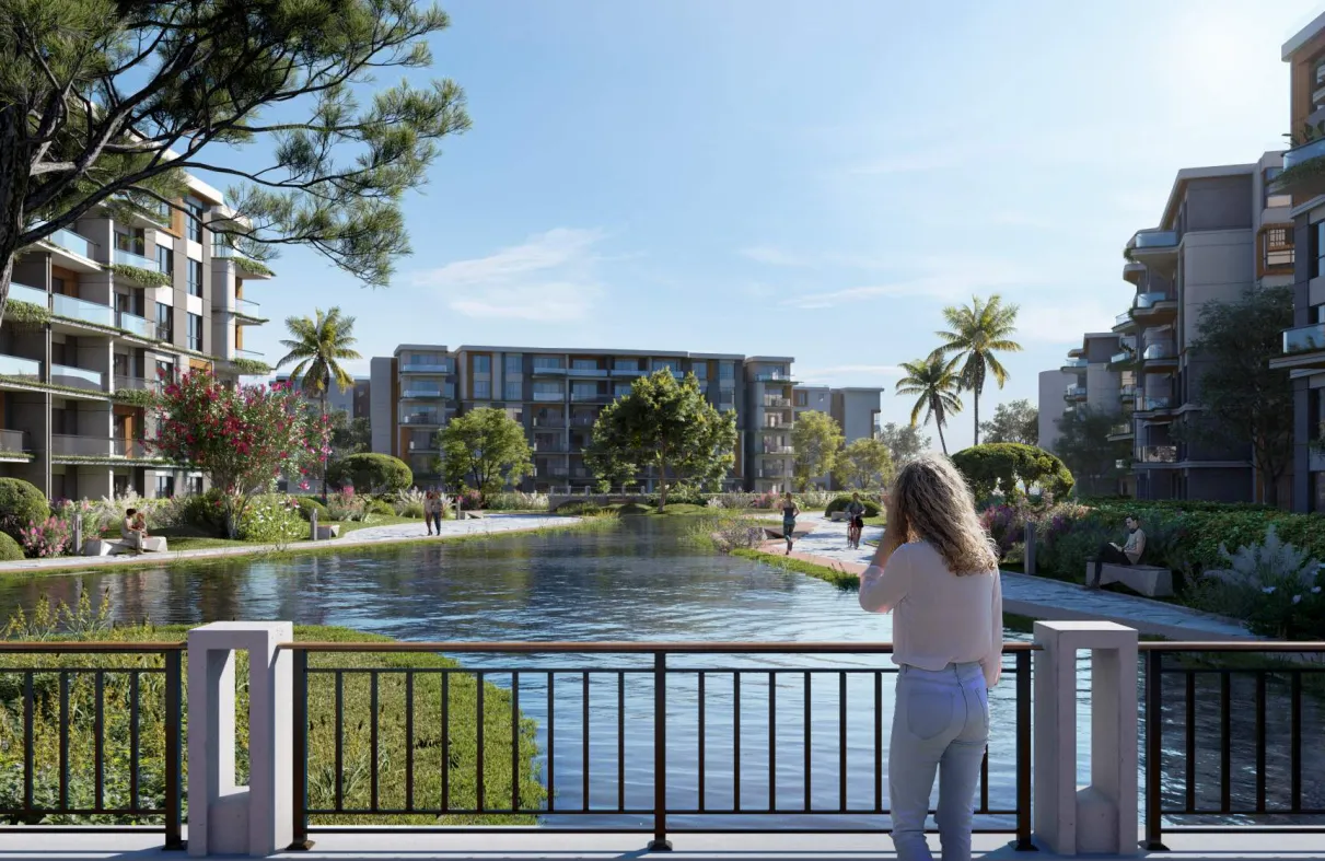 Apartment for sale in Palm Hills New Cairo in New Cairo of 128 m² with 2 bedrooms