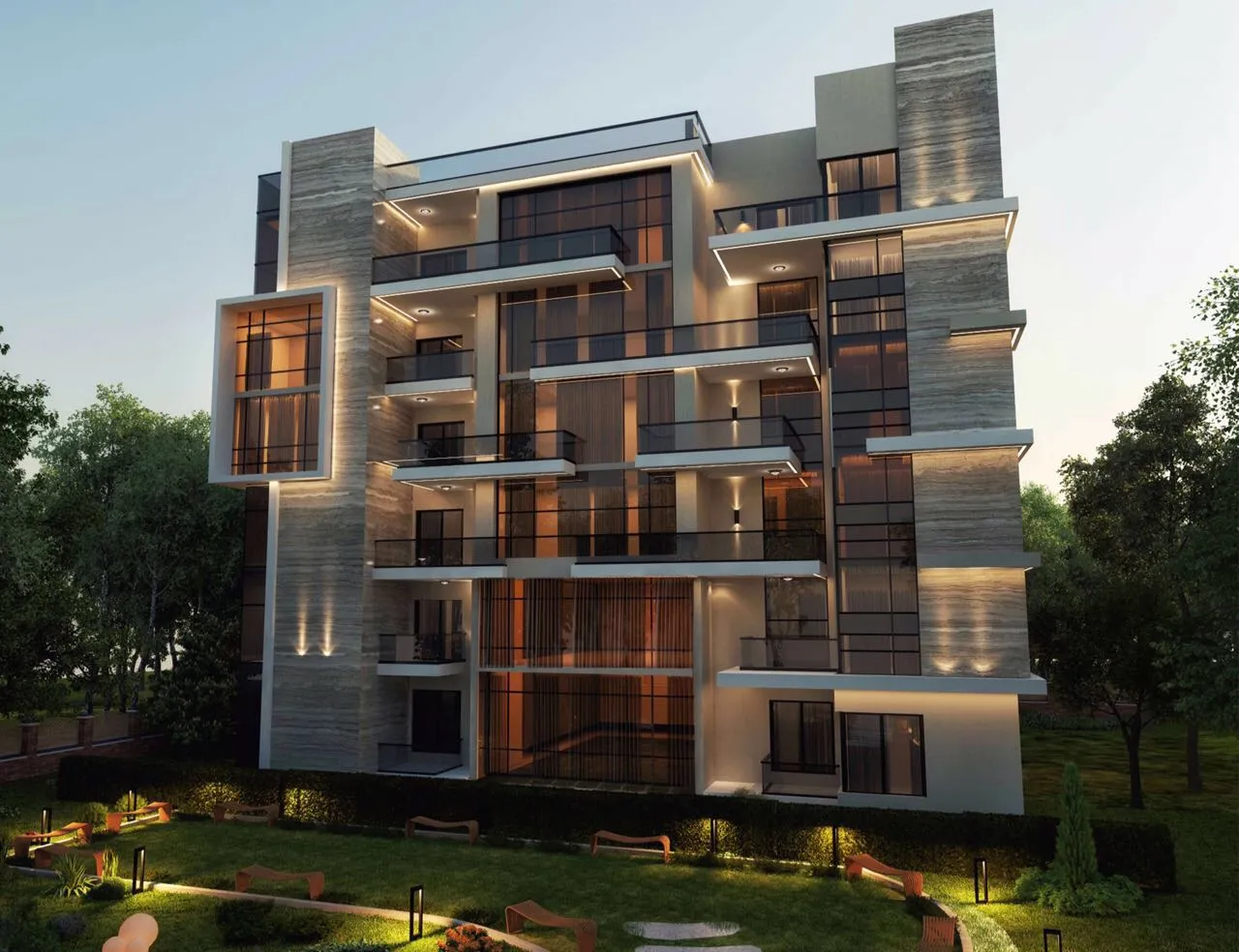 Apartment for sale in Sun Capital in October Gardens of 117 m² with 2 bedrooms