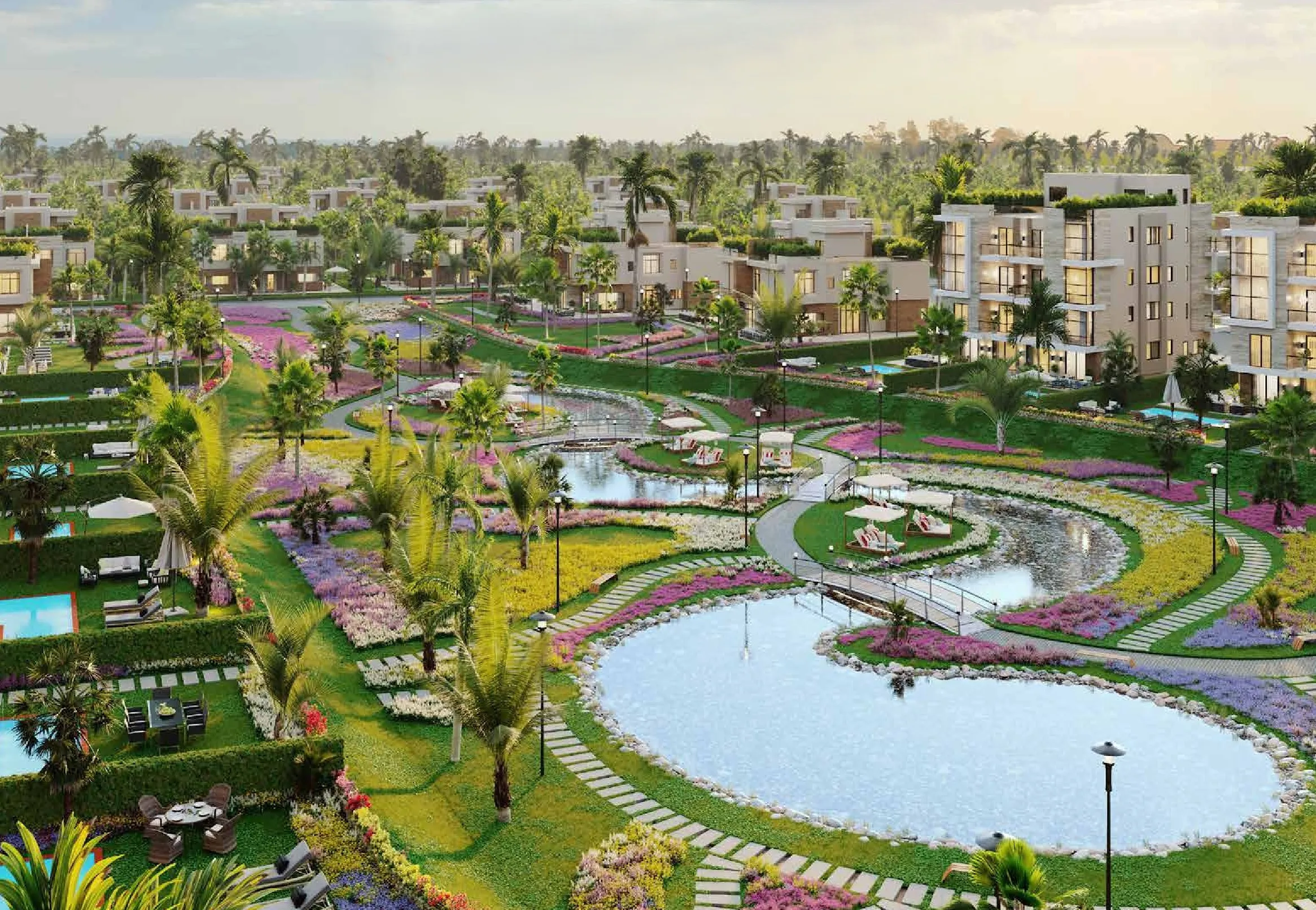 Apartment for sale in Sun Capital in October Gardens of 117 m² with 2 bedrooms