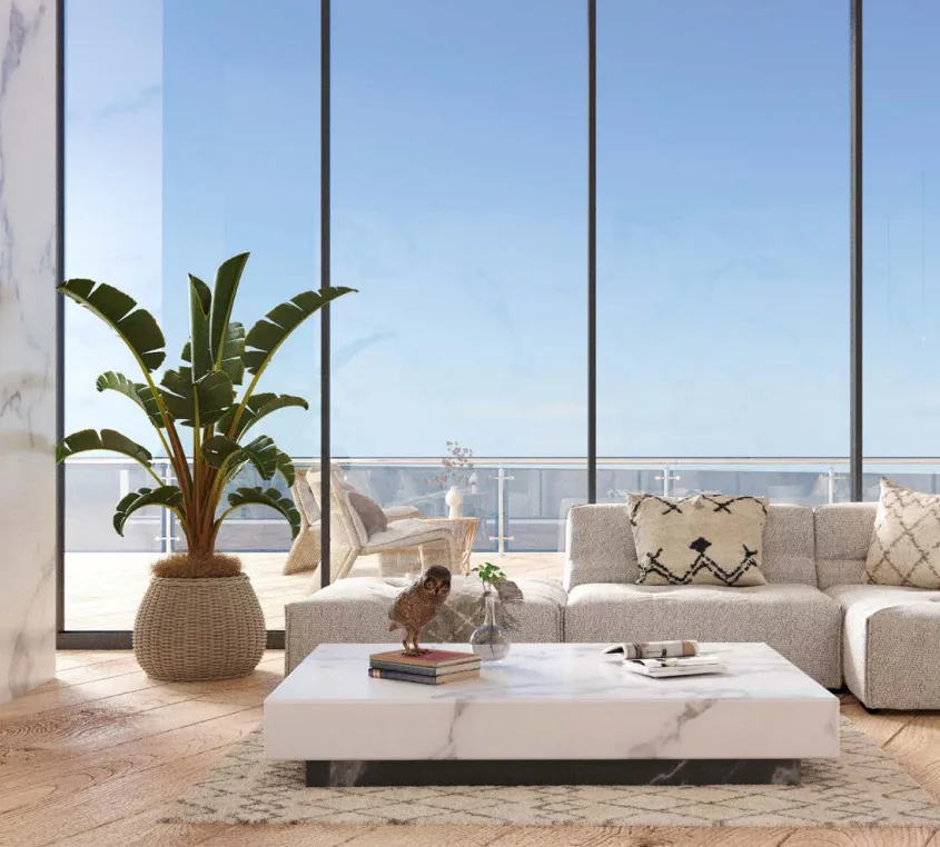 Apartment for sale in The Gate - New Alamein in Al Alamein of 84 m² with 1 bedrooms