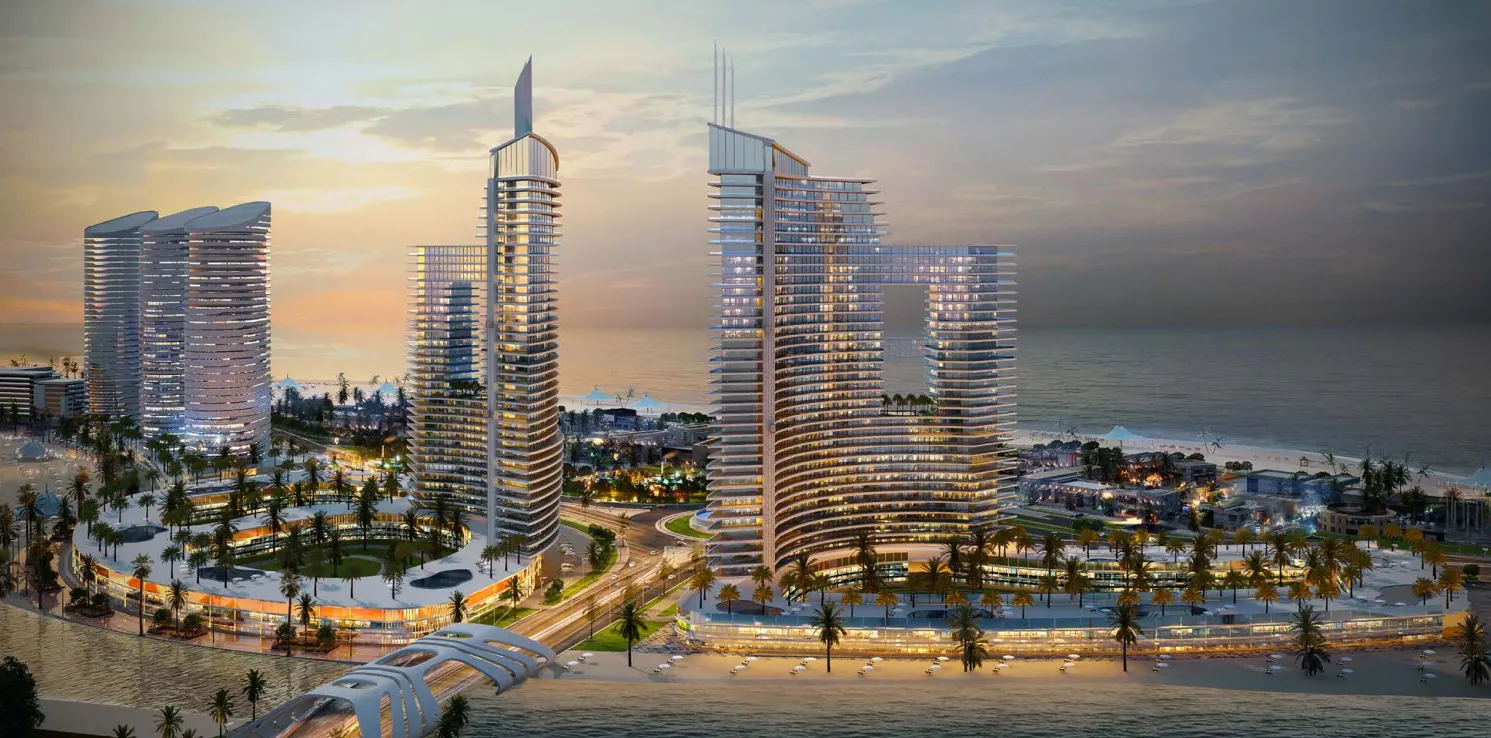 Apartment for sale in The Gate - New Alamein in Al Alamein of 84 m² with 1 bedrooms