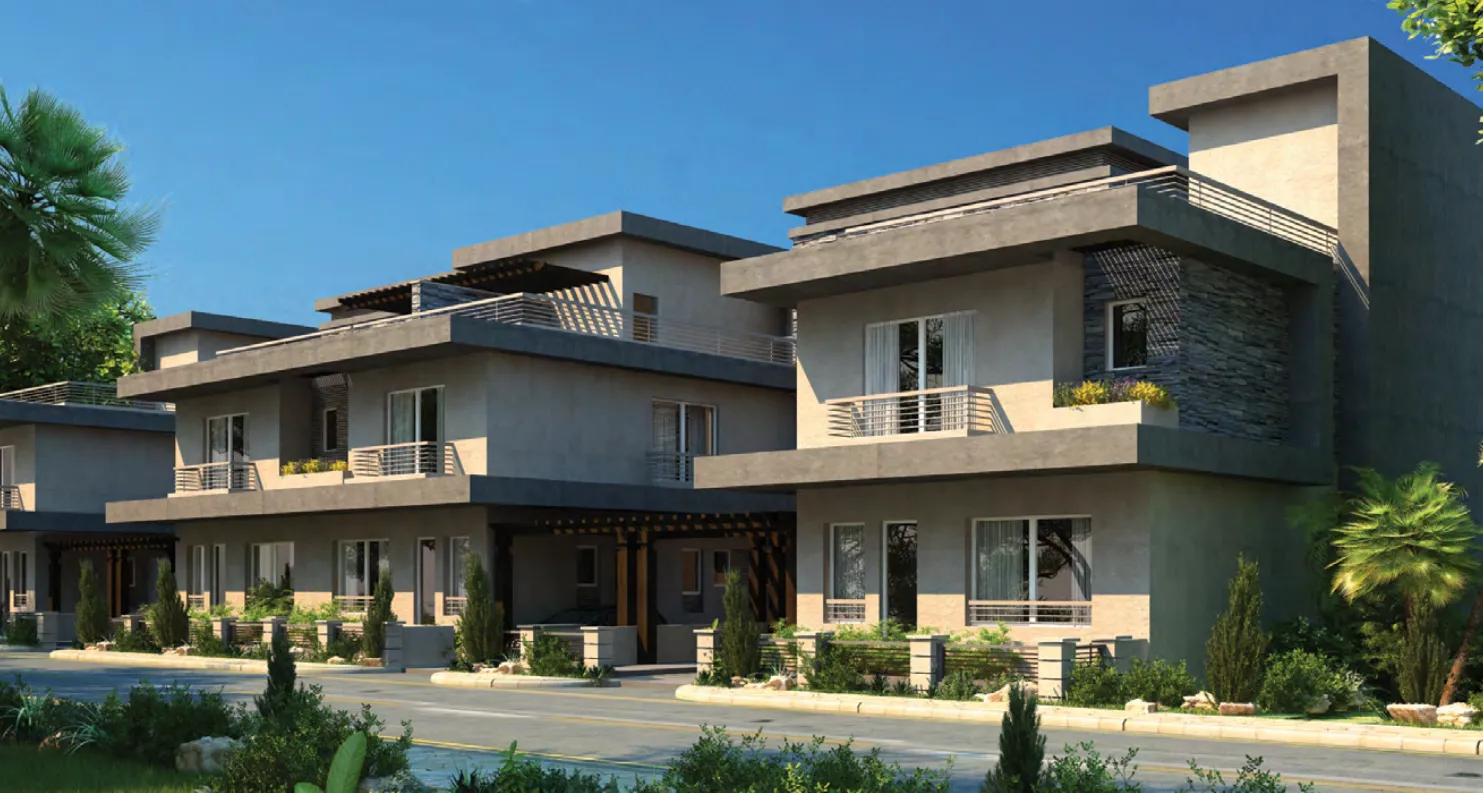 Twinhouse for sale in New Giza in 6th of October City of 305 m² with 3 bedrooms