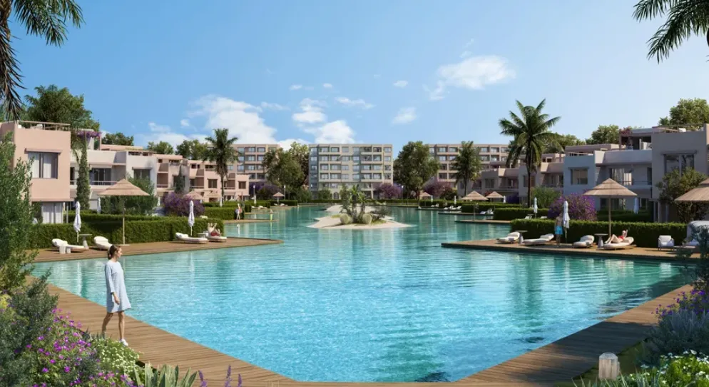 Chalet for sale in Hacienda Waters in Ras El Hekma of 104 m² with 2 bedrooms