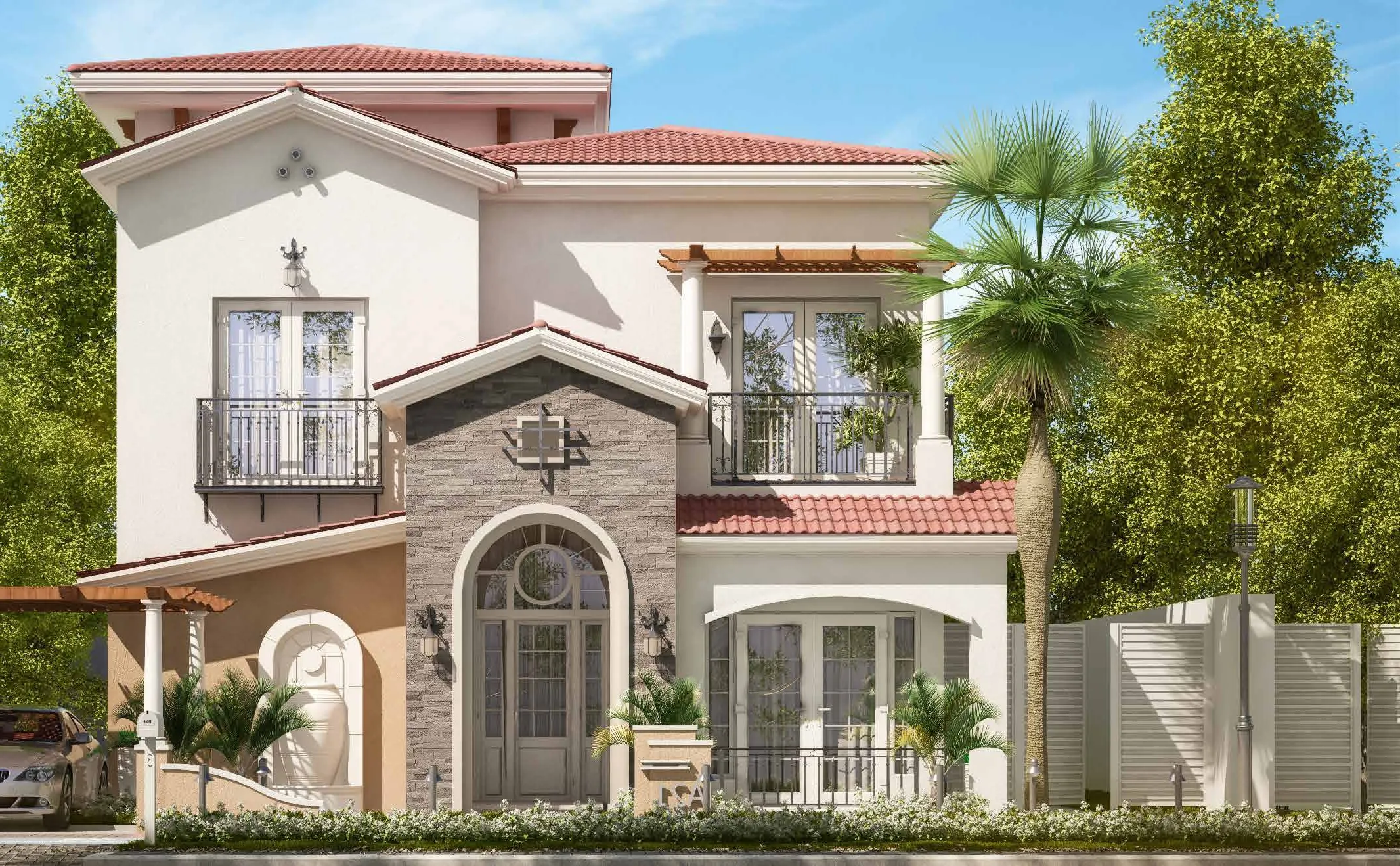 Villa for sale in Al Maqsad Residences in New Capital City of 308 m² with 5 bedrooms