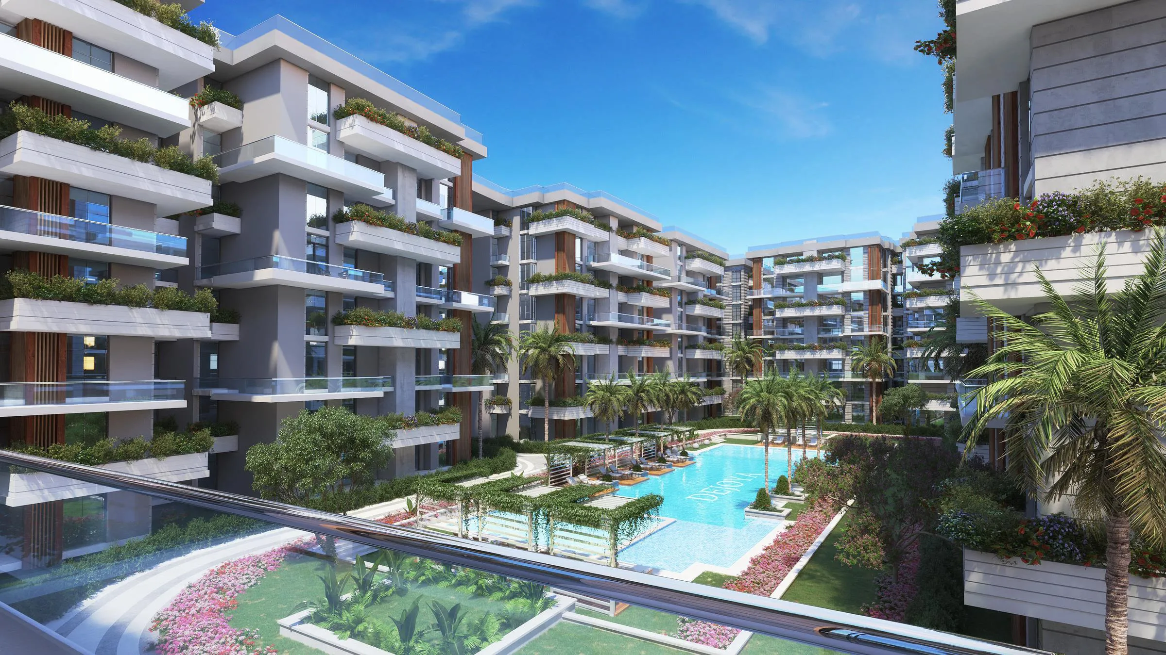 Apartment for sale in De Joya 2 in New Capital City of 140 m² with 3 bedrooms