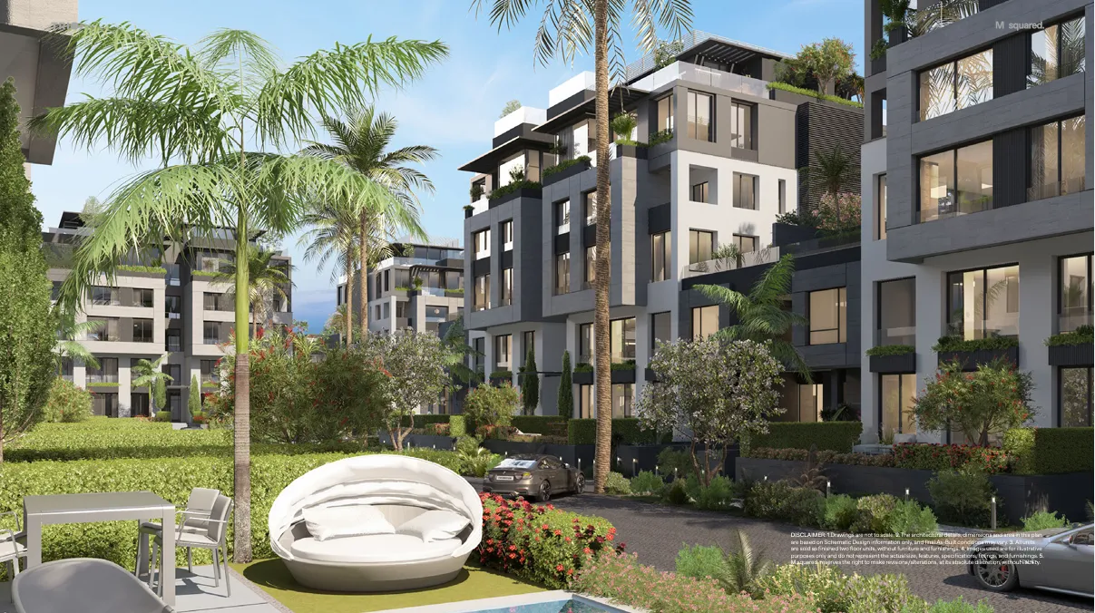 Duplex for sale in Trio in New Cairo of 225 m² with 3 bedrooms