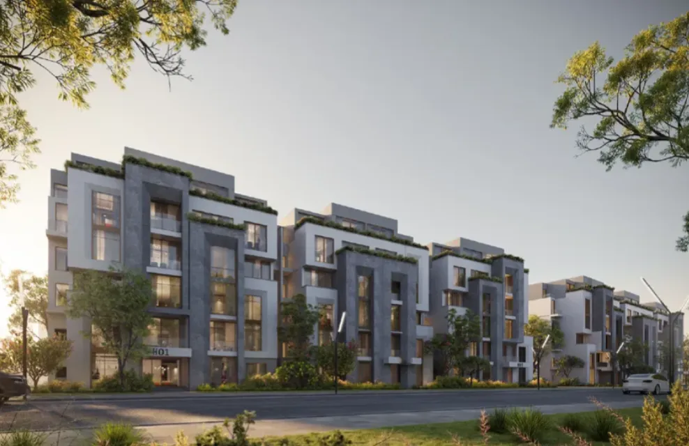 Apartment for sale in The Brooks in New Cairo of 122 m² with 2 bedrooms