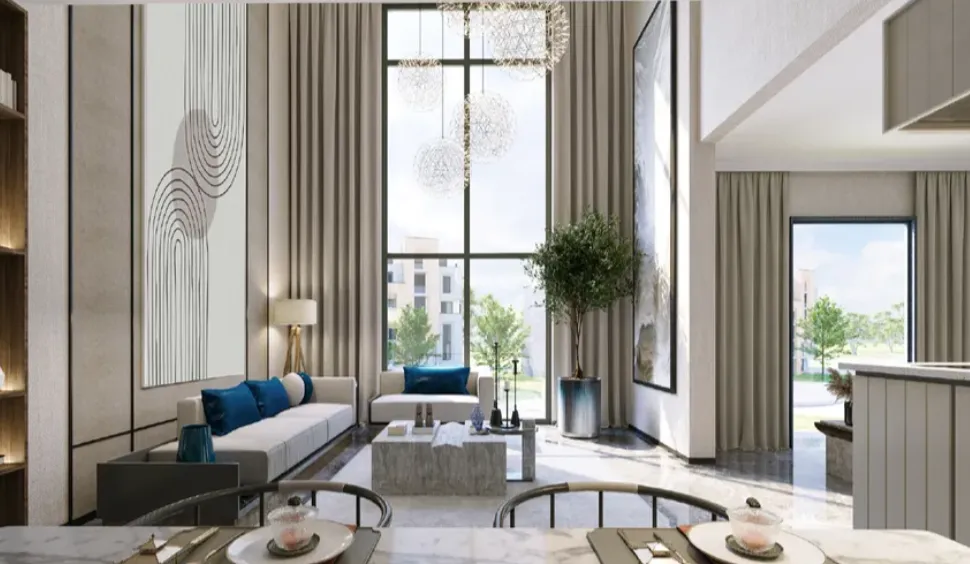Apartment for sale in The Brooks in New Cairo of 122 m² with 2 bedrooms
