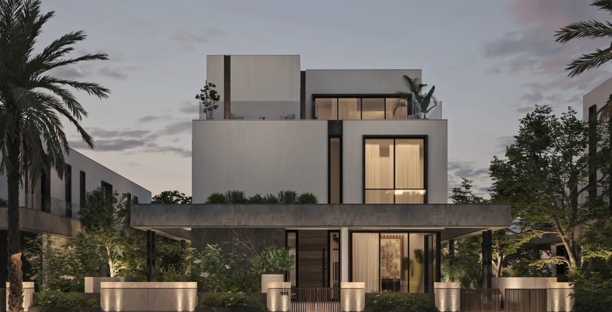 Villa for sale in Stei8ht in New Cairo of 390 m² with 4 bedrooms