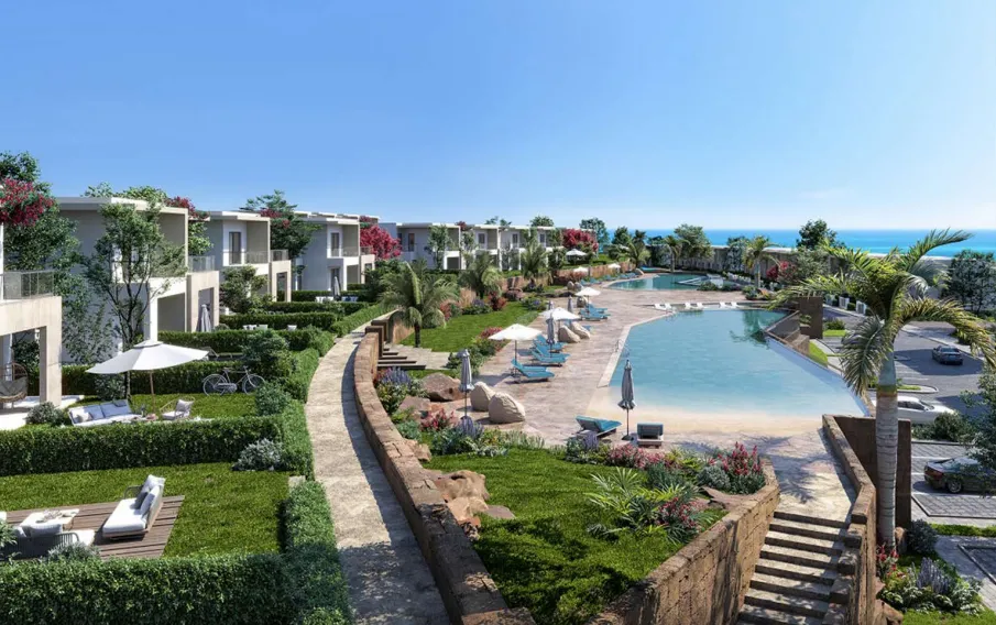 Townhouse for sale in Hyde Park North - Seashore in Ras El Hekma of 182 m² with 3 bedrooms