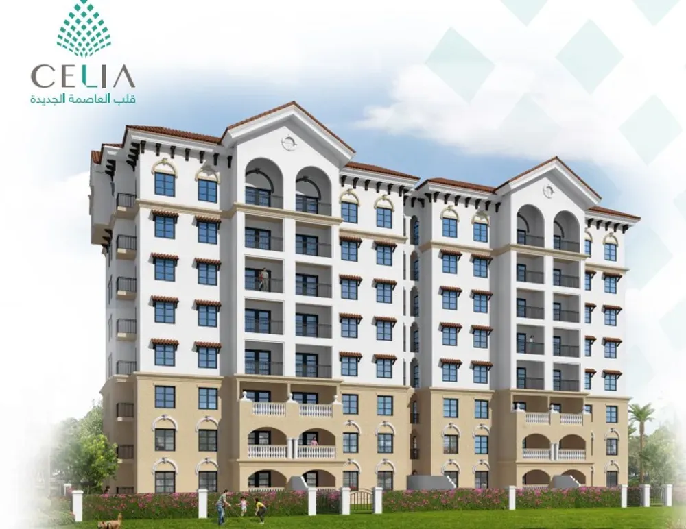 Apartment for sale in Celia in New Capital City of 101 m² with 2 bedrooms