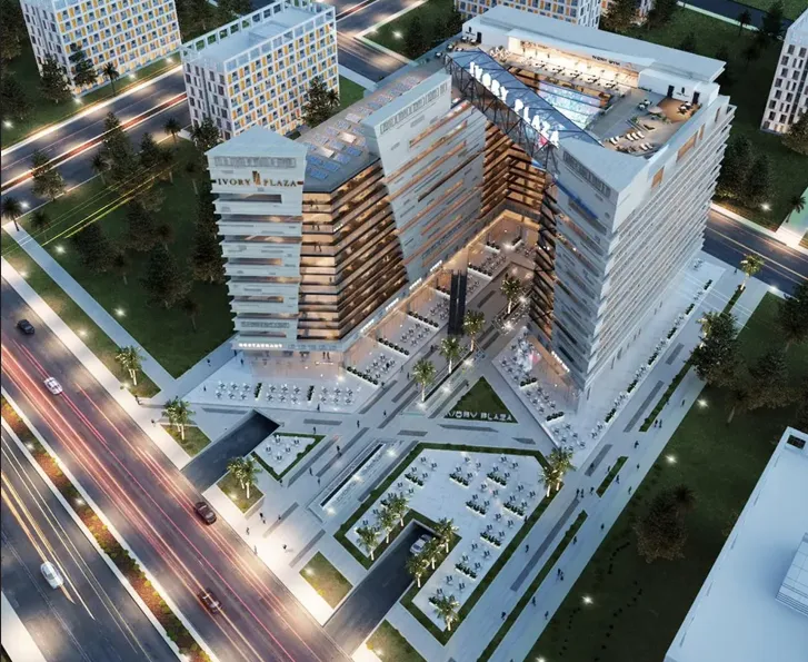 Office for sale in Ivory Plaza in New Capital City of 277 m² with 0 bedrooms