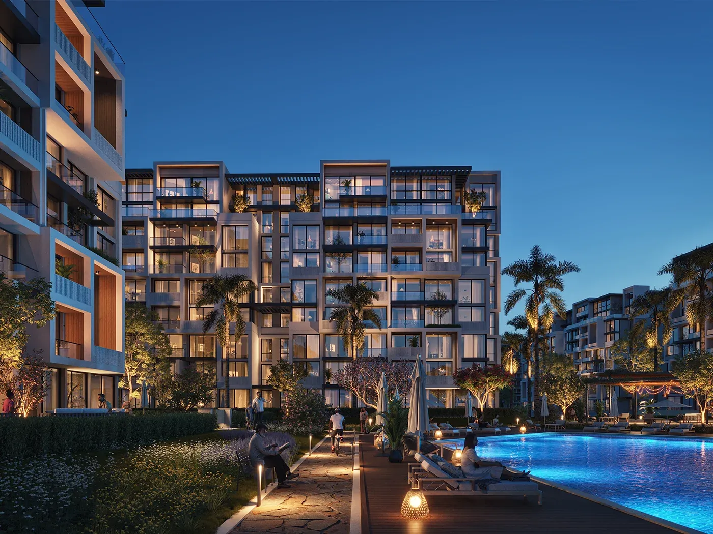 Apartment for sale in Maliv in 6th settlement of 124 m² with 2 bedrooms