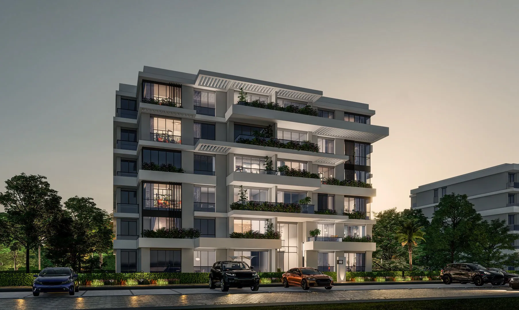 Apartment for sale in Bluetree in New Cairo of 170 m² with 3 bedrooms