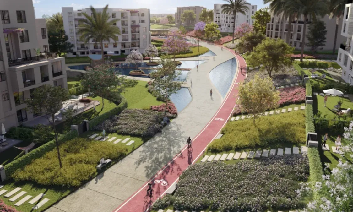 Apartment for sale in O West Orascom in October Gardens of 152 m² with 3 bedrooms