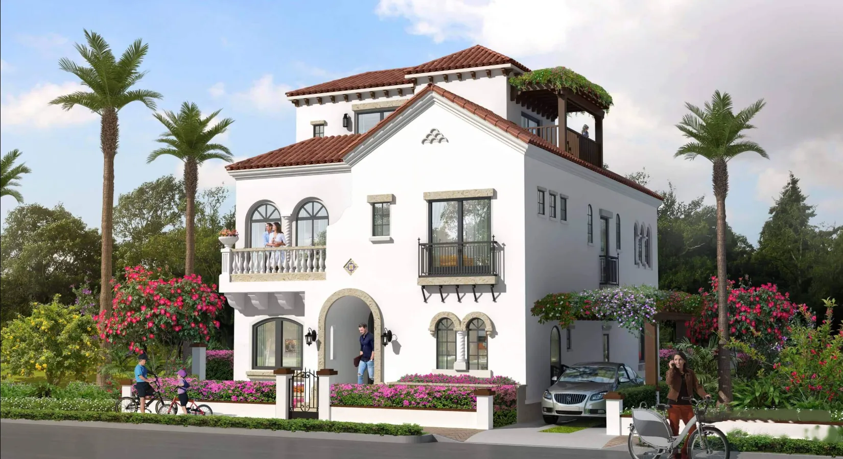 Villa for sale in Celia in New Capital City of 294 m² with 3 bedrooms
