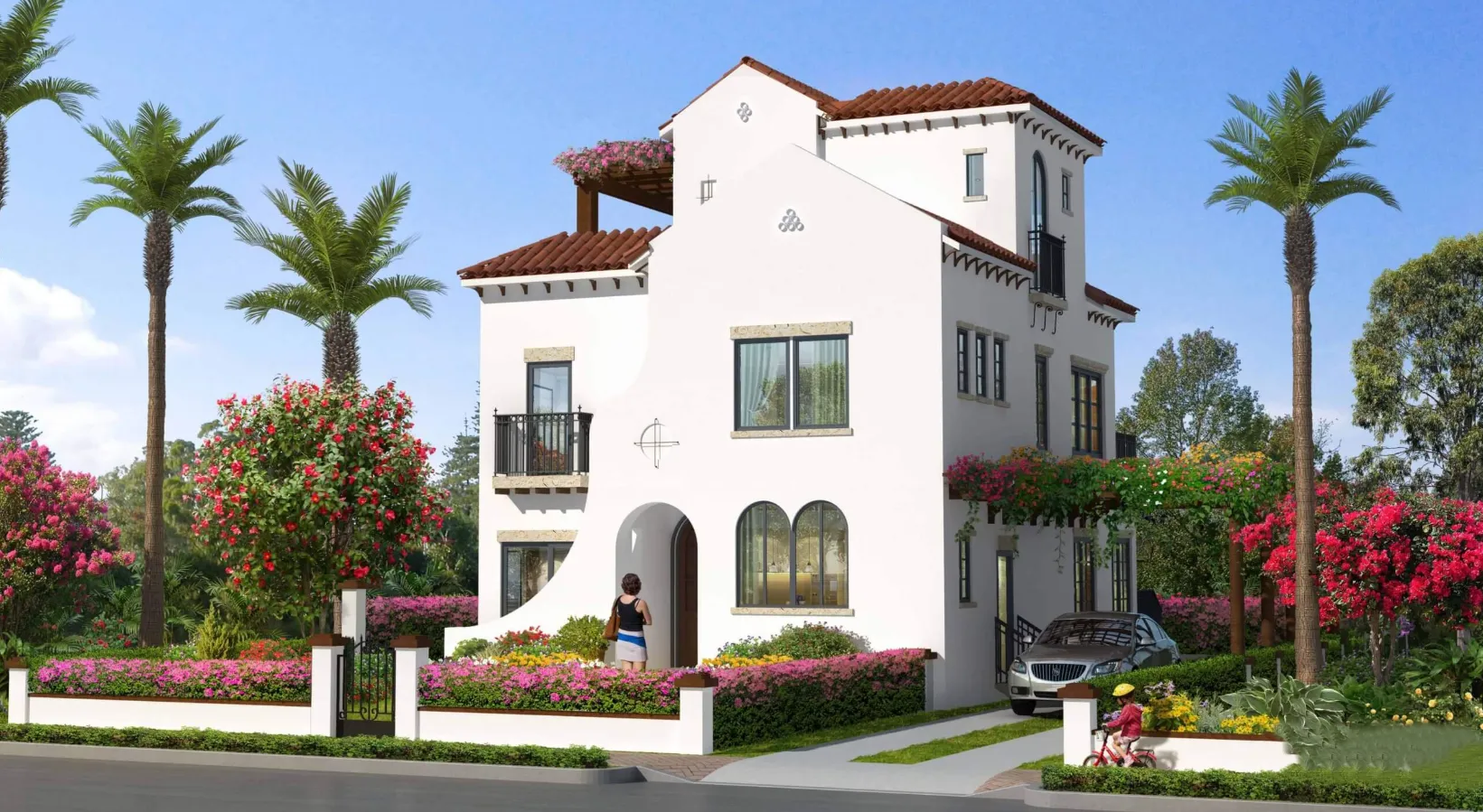 Villa for sale in Celia in New Capital City of 294 m² with 3 bedrooms