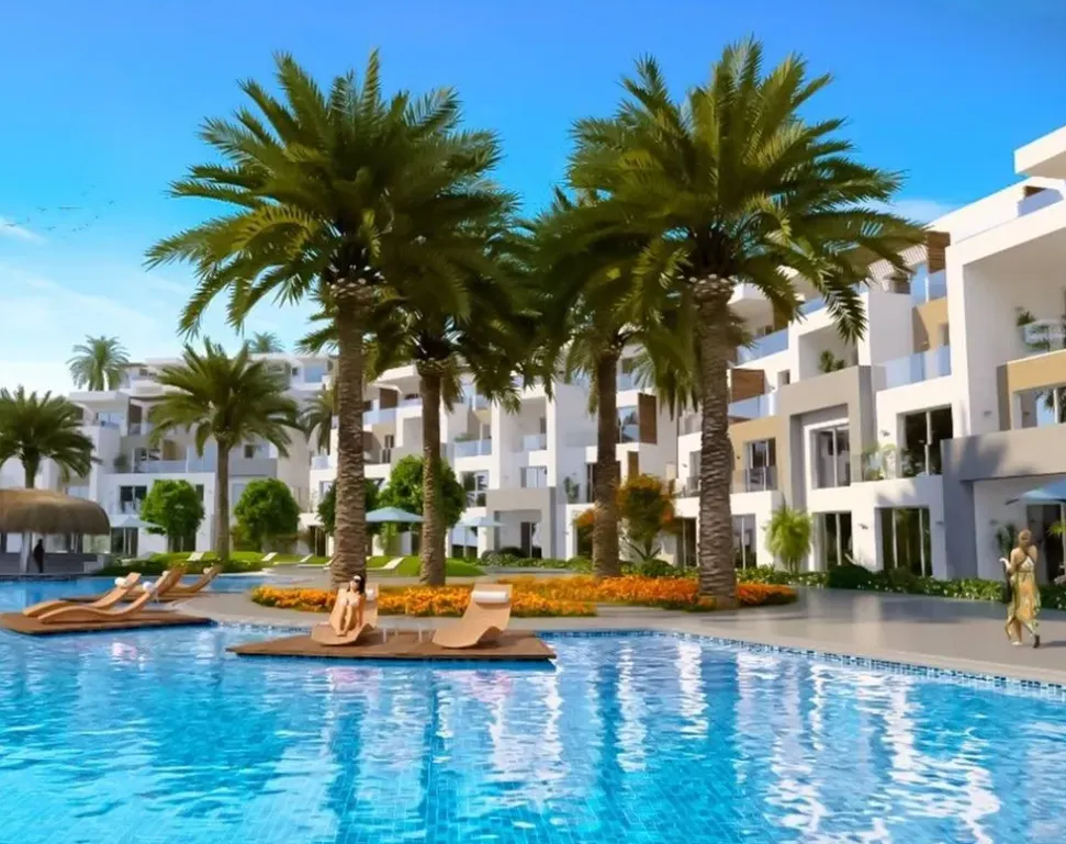 Chalet for sale in The Groove in Ain Sokhna of 110 m² with 2 bedrooms