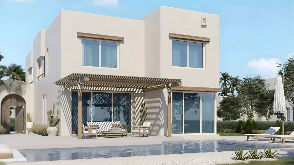 Villa for sale in Hacienda West in Ras El Hekma of 197 m² with 3 bedrooms