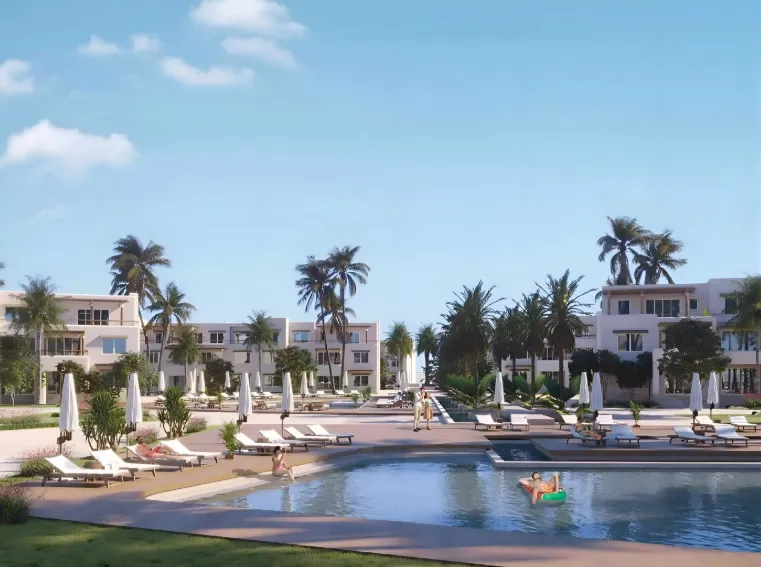 Villa for sale in Hacienda West in Ras El Hekma of 197 m² with 3 bedrooms