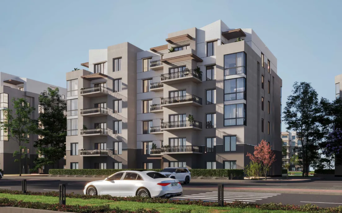 Apartment for sale in Hyde Park in New Cairo of 116 m² with 2 bedrooms
