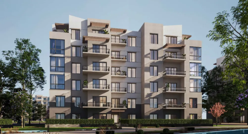 Apartment for sale in Hyde Park in New Cairo of 116 m² with 2 bedrooms
