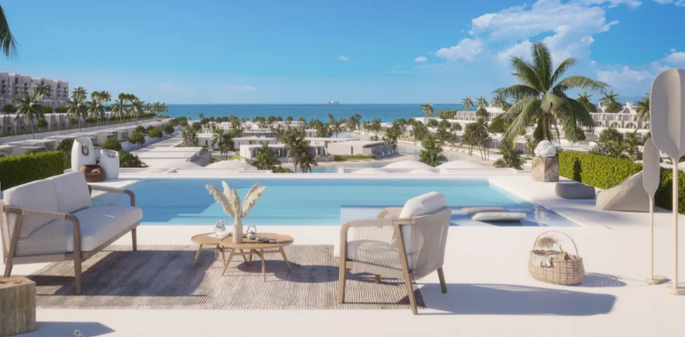 Duplex for sale in Salt in Ras El Hekma of 80 m² with 1 bedrooms