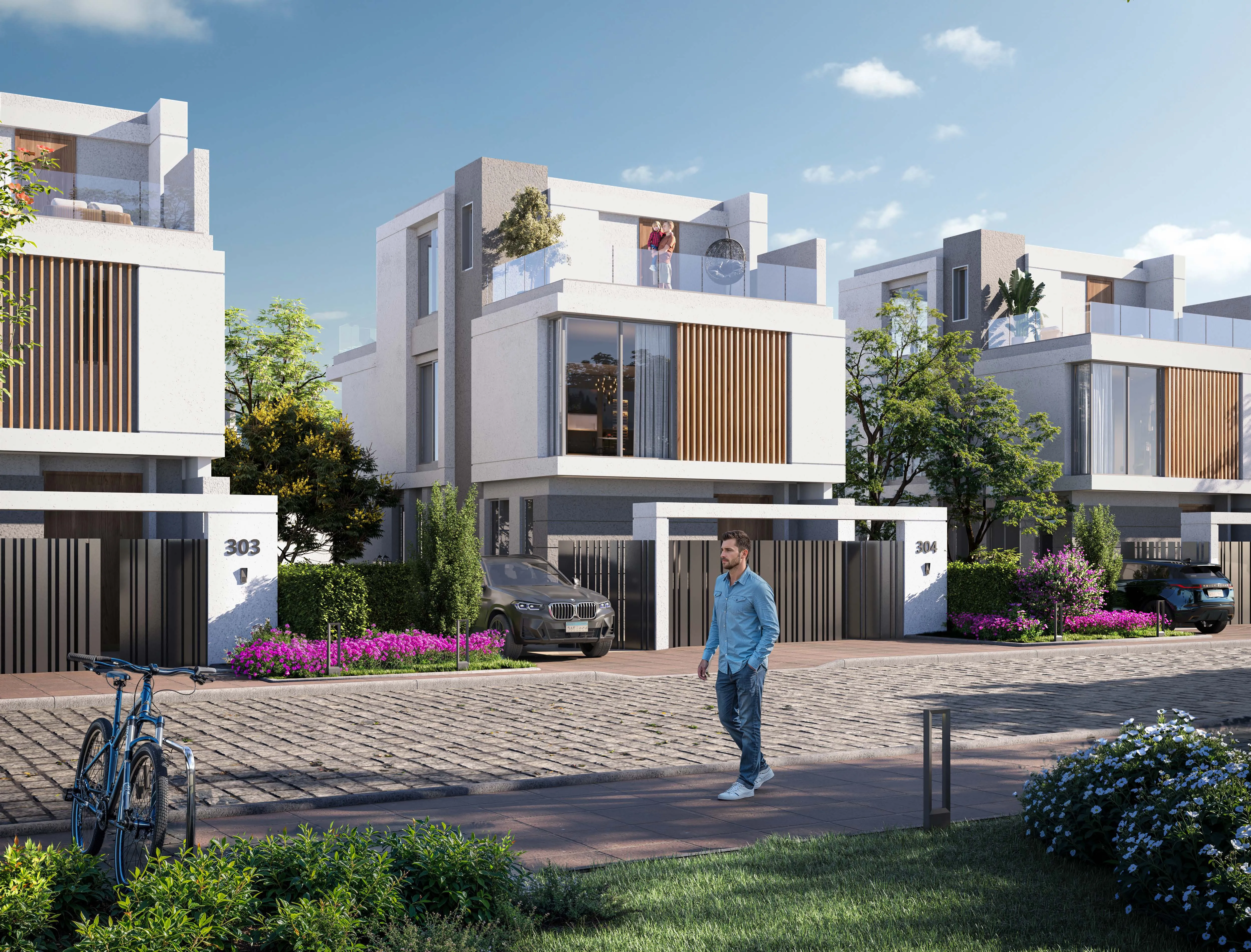 Villa for sale in El Patio Hills in 6th settlement of 218 m² with 3 bedrooms