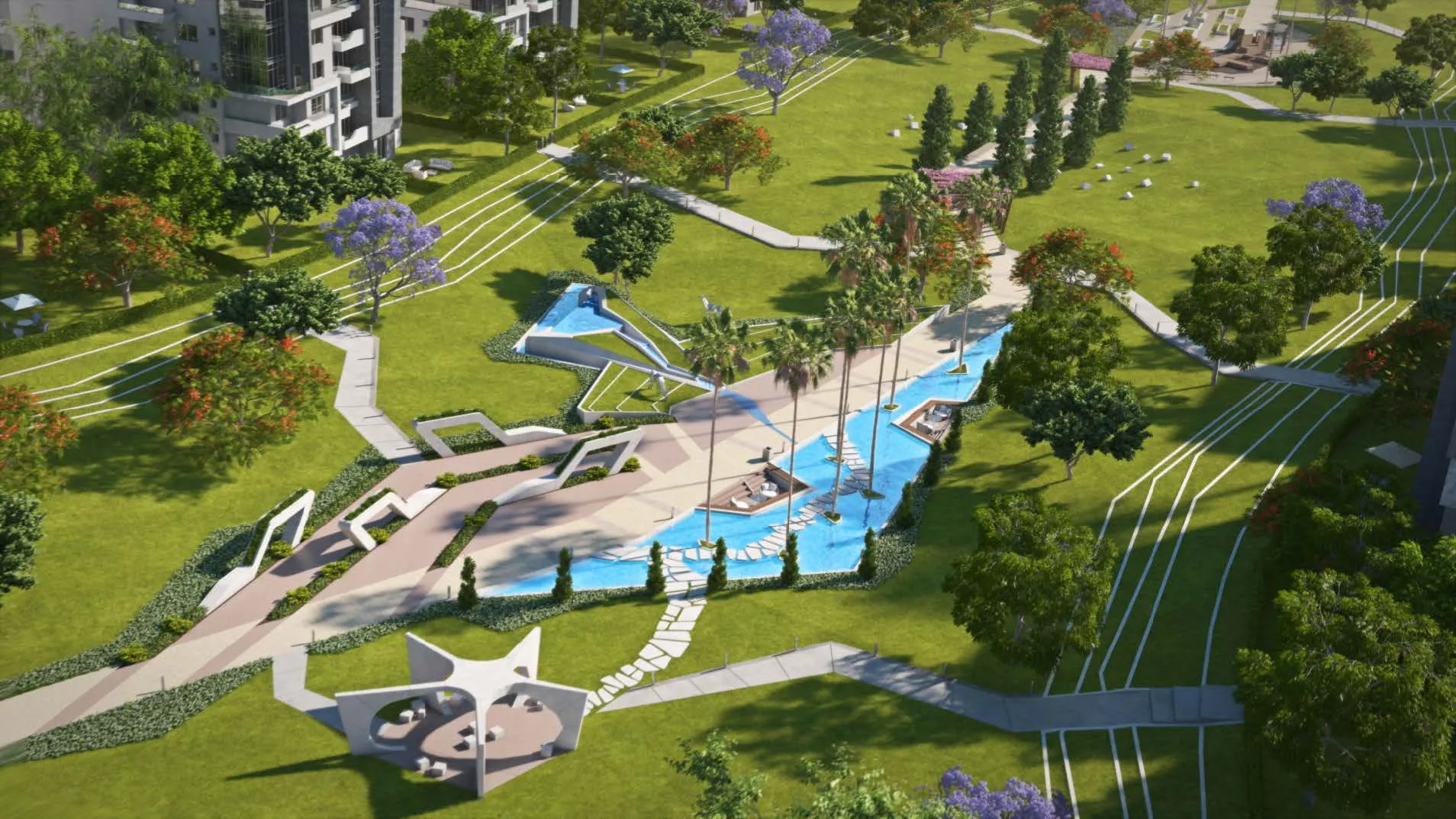 Apartment for sale in Sun Capital in October Gardens of 125 m² with 3 bedrooms
