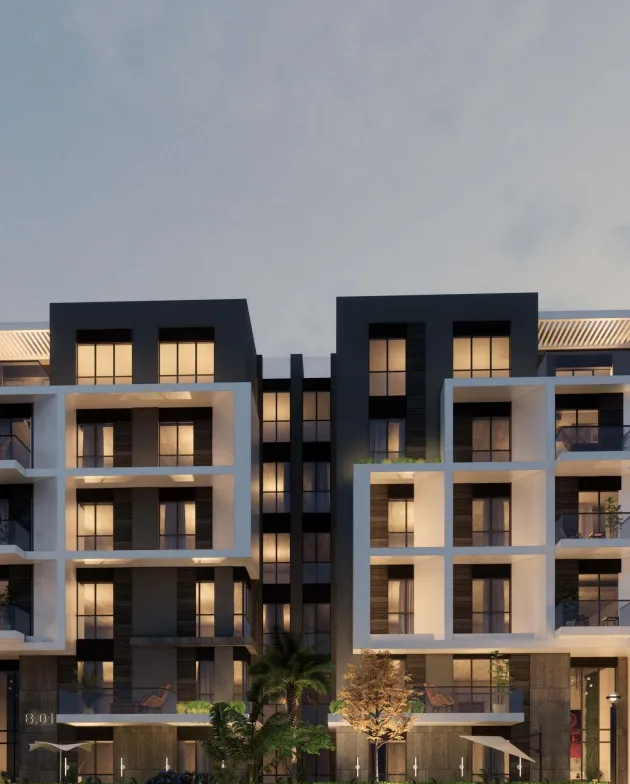 Apartment for sale in Terrace in El Sheikh Zayed of 136 m² with 3 bedrooms
