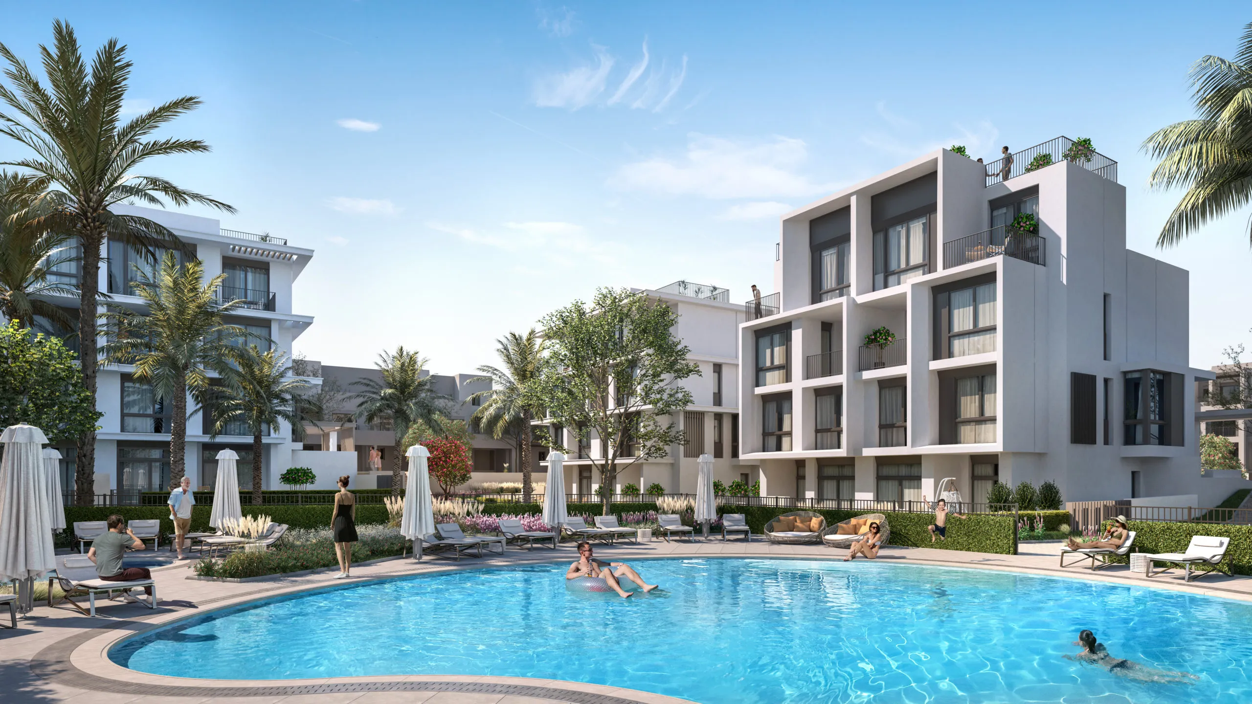 Apartment for sale in Marassi in Sidi Abdel Rahman of 145 m² with 2 bedrooms