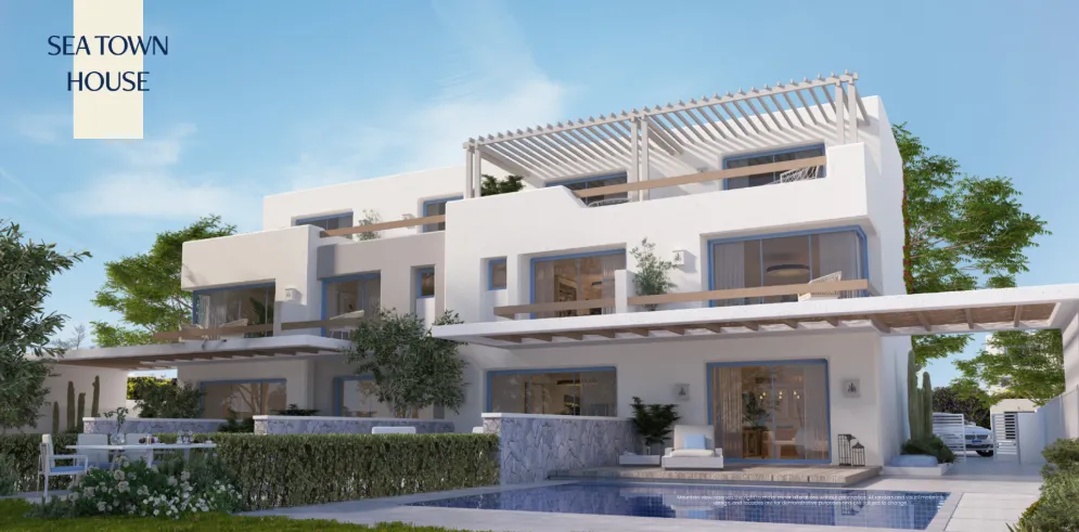 Townhouse for sale in LVLS Mountain View in Ras El Hekma of 180 m² with 3 bedrooms