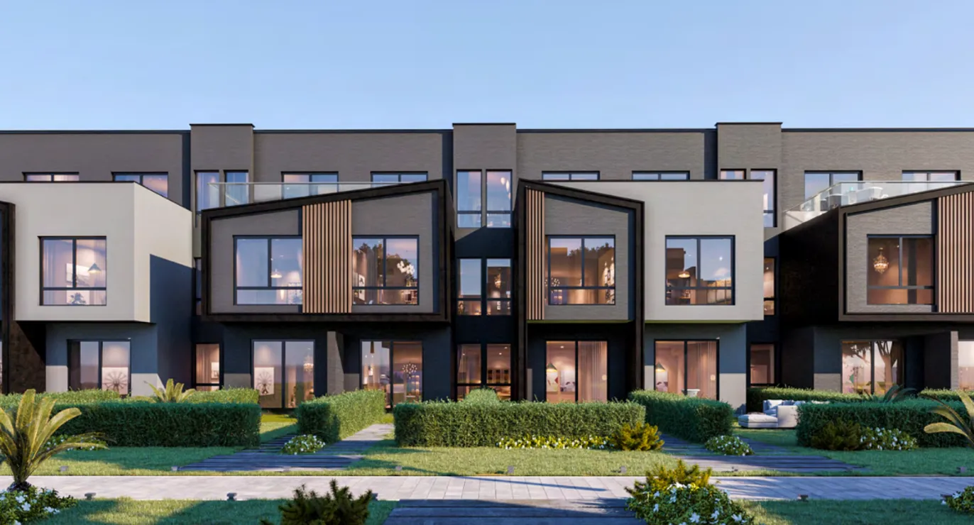 Townhouse for sale in The City of Odyssia in Mostakbal City of 205 m² with 3 bedrooms