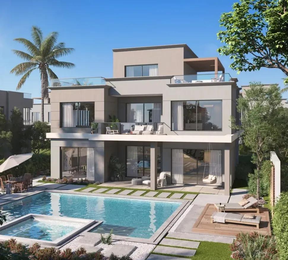 Villa for sale in Badya in October Gardens of 218 m² with 4 bedrooms
