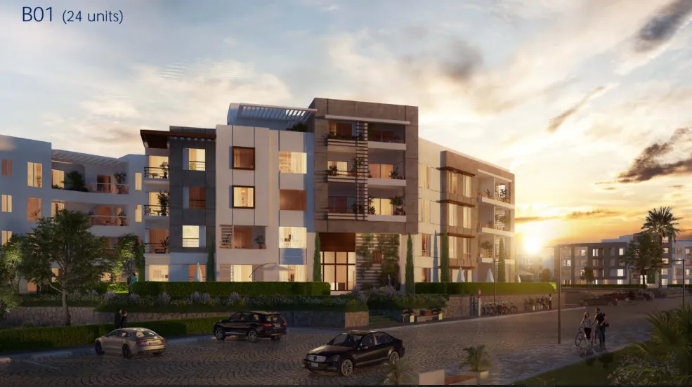 Apartment for sale in Axis X Iwan in 6th of October City of 202 m² with 3 bedrooms