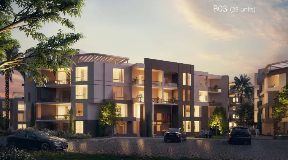 Apartment for sale in Axis X Iwan in 6th of October City of 202 m² with 3 bedrooms