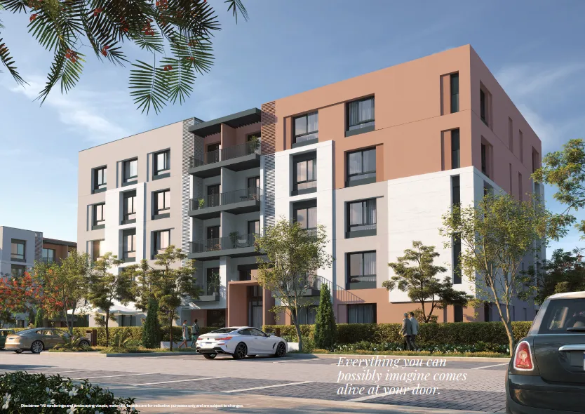 Apartment for sale in HAPTown in Mostakbal City of 165 m² with 2 bedrooms