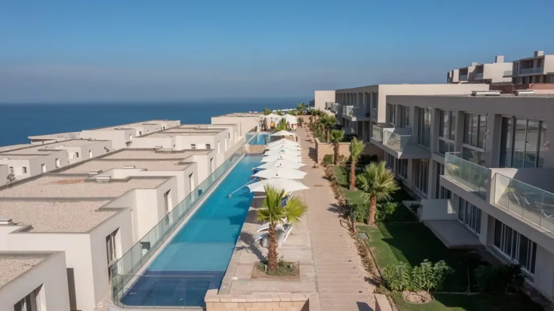 Chalet for sale in Il Monte Galala in Ain Sokhna of 92 m² with 2 bedrooms