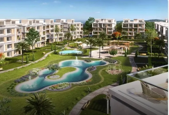 Apartment for sale in Ivoire West in El Sheikh Zayed of 128 m² with 2 bedrooms