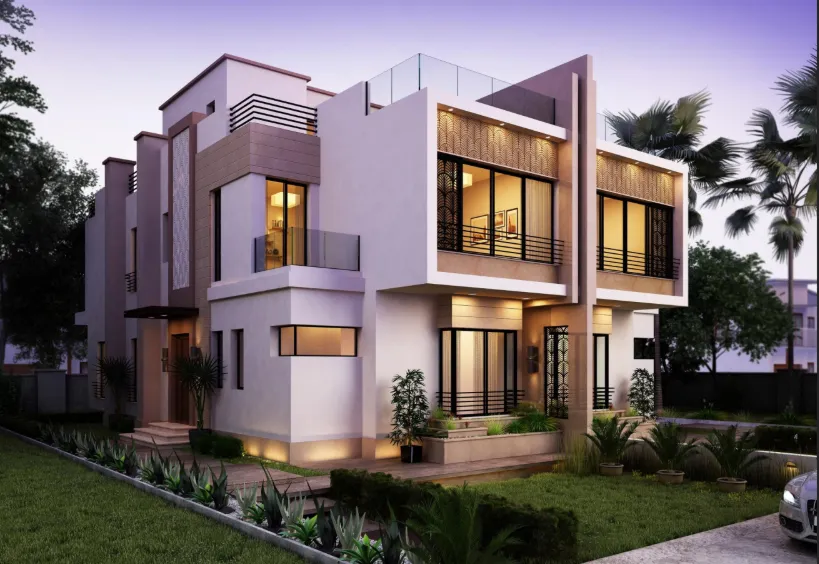 Twinhouse for sale in ALMA in El Sheikh Zayed of 268 m² with 3 bedrooms