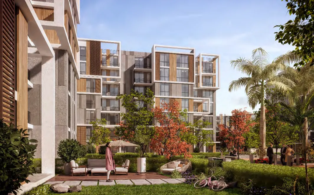 Apartment for sale in HAPTown in Mostakbal City of 158 m² with 2 bedrooms