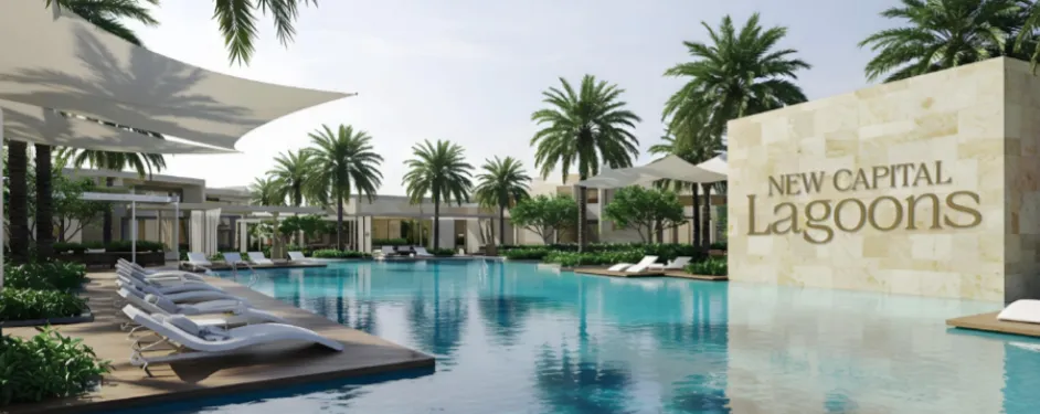 Apartment for sale in Lagoons New Capital in New Capital City of 147 m² with 3 bedrooms